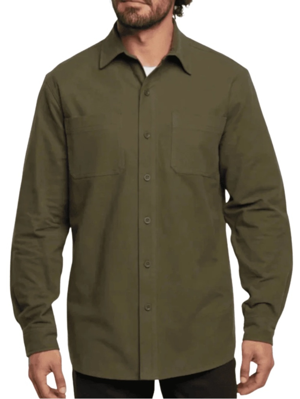 NWT Woolrich Green Label Olive Shirt
